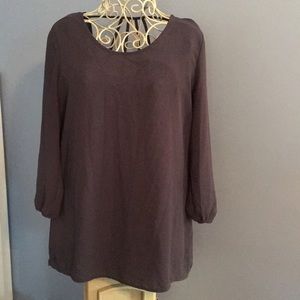 Maurice’s size med gray blouse
